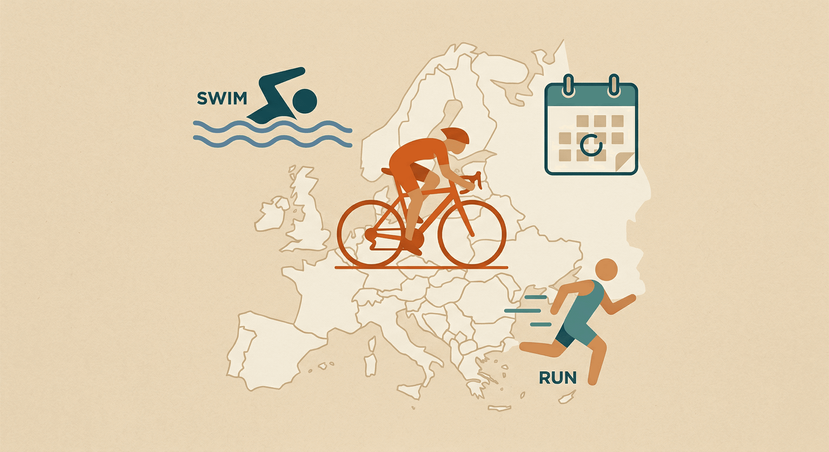 The Complete Triathlon Calendar for Europe 2026: Best Races for Amateur Athletes